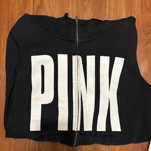 Black and White PINK Hoodie